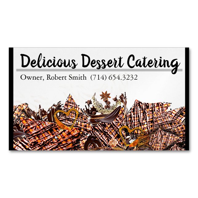 TARJETA DE VISITA MAGNÉTICA ¡DÍA DE SOL DULCE! :) (Anverso)