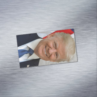 Tarjeta De Visita Magnética Donald Trump