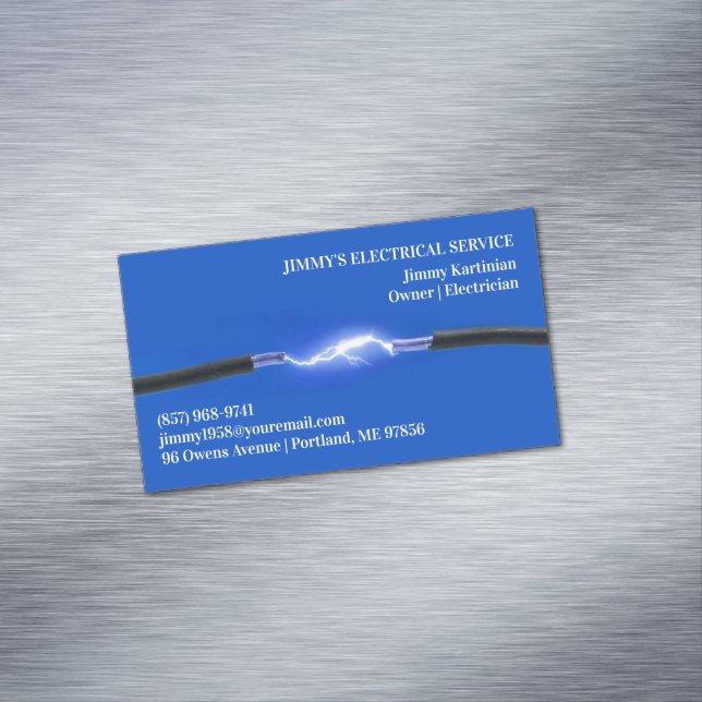 Tarjeta De Visita Magnética Electrista (In Situ)