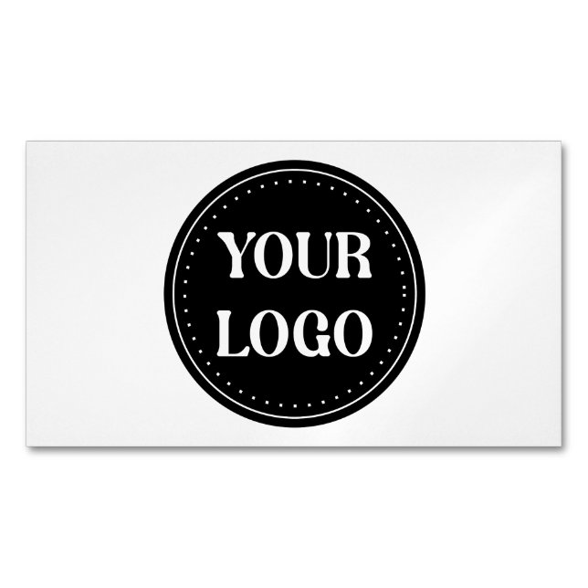 Tarjeta De Visita Magnética Elegante, contemporáneo, refinado y personalizable (Anverso)