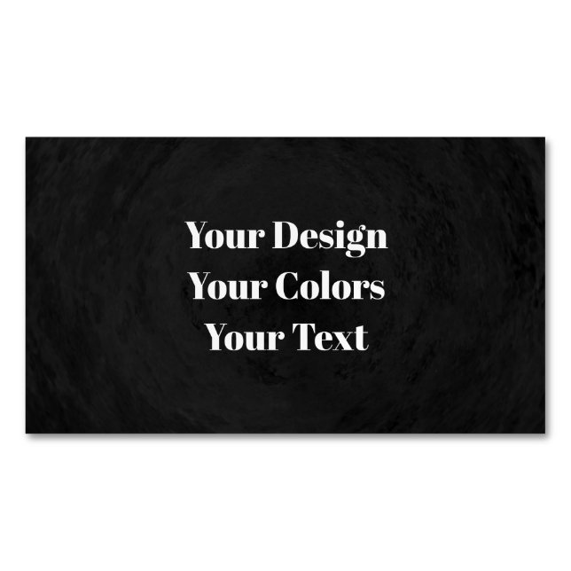 Tarjeta De Visita Magnética En blanco - Crea tu propio Personalizado (Anverso)