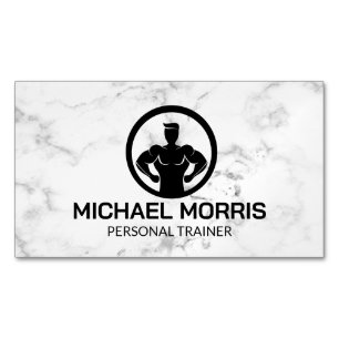 Tarjeta De Visita Magnética Entrenador Personal Gimnasio