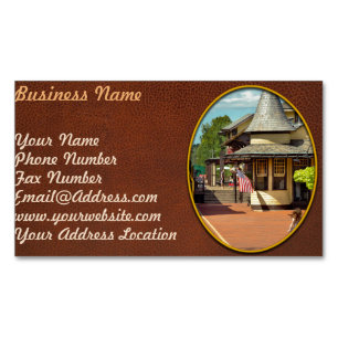 Tarjeta De Visita Magnética Estación de tren - Siempre habrá esperanza