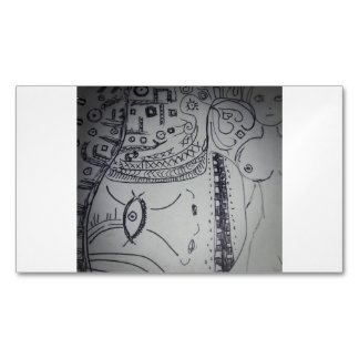 Tarjeta De Visita Magnética estilo de cubículo yaei