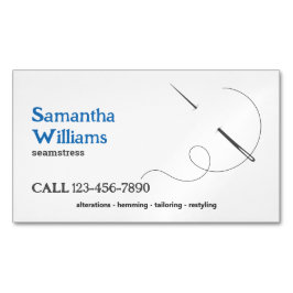 Tarjeta De Visita Magnética Estresante de marea mínima