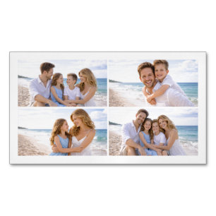Tarjeta De Visita Magnética Foto familiar personalizada