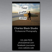 Fotografía simple en negro de tu foto