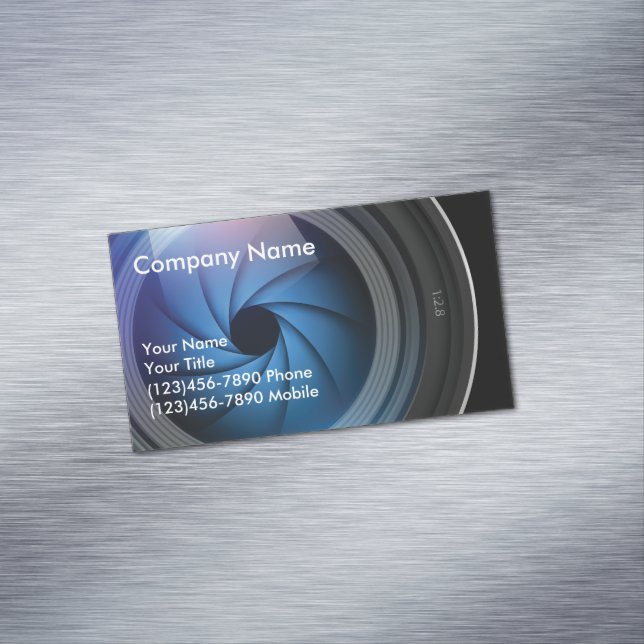 Tarjeta De Visita Magnética Fotógrafo (In Situ)