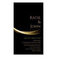 Golden Elegance-Boda Guardar nuestra fecha