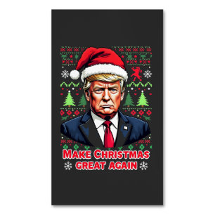 Tarjeta De Visita Magnética Hacer a los Navidades grandes de nuevo feas navida