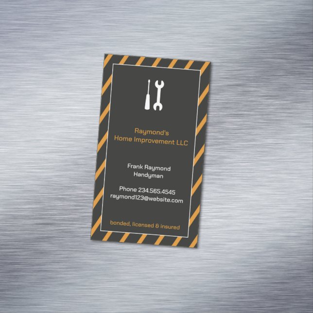 Tarjeta De Visita Magnética Handyman (In Situ)
