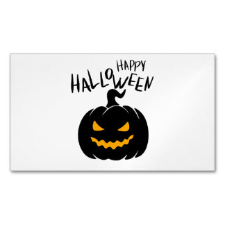 Tarjeta De Visita Magnética Happy Halloween Carte de visite magnétique