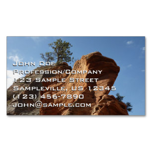 Tarjeta De Visita Magnética Hasta Angels Landing en Zion National Park