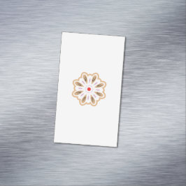 Tarjeta De Visita Magnética Impresión de arte de flores de Mandala | Decoració