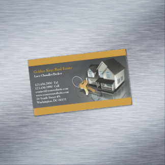 Tarjeta De Visita Magnética Inmobiliaria
