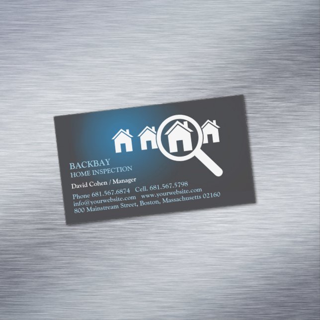 Tarjeta De Visita Magnética Inspección del hogar (In Situ)
