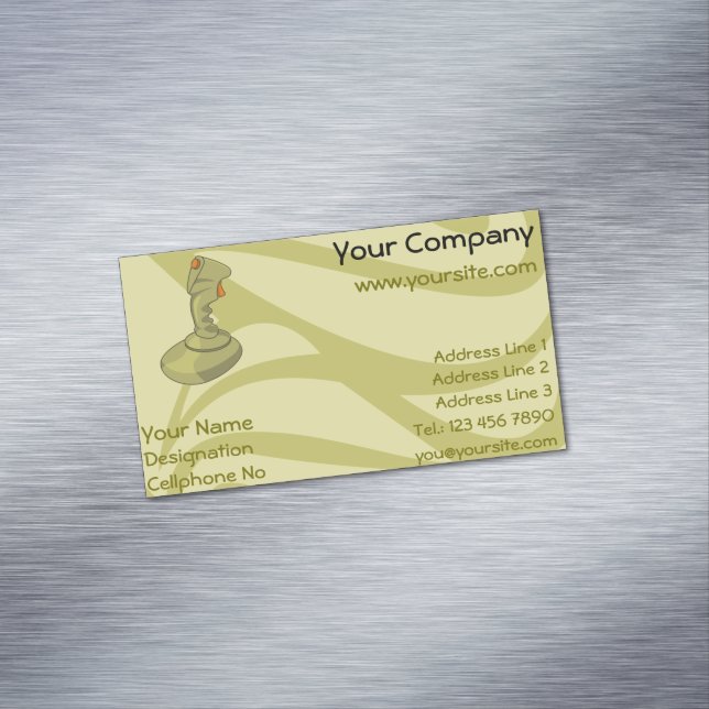 Tarjeta De Visita Magnética Joystick (In Situ)