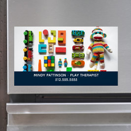 Tarjeta De Visita Magnética Juguetes Terapéuticos para Niños