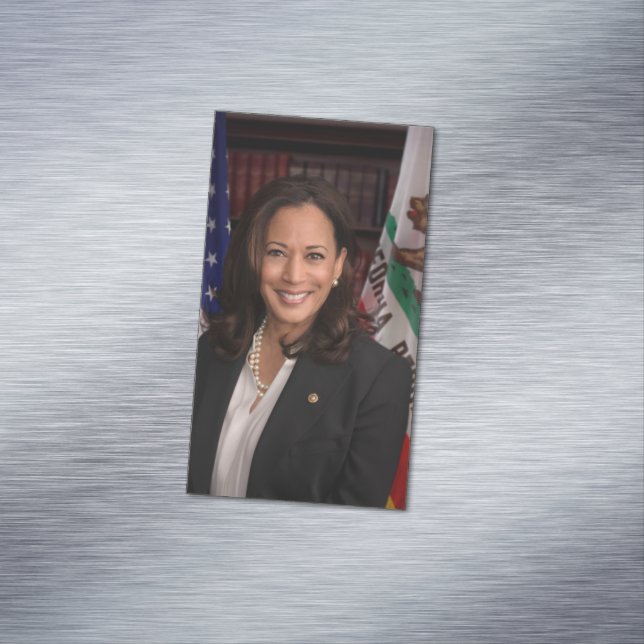 Tarjeta De Visita Magnética Kamala Harris Candidato a presidente US 2024 (In Situ)