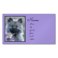 Keeshond y Columbine - Fotografía de perro
