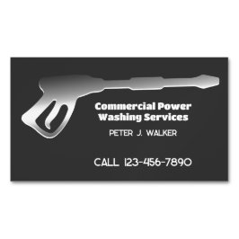 Tarjeta De Visita Magnética Lavado de presión comercial premium