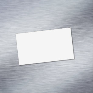 TARJETA DE VISITA MAGNÉTICA LOGO DE NEGOCIO 3D
