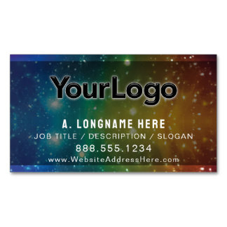 Tarjeta De Visita Magnética Logotipo de la Compañía Artística de Estrellas de