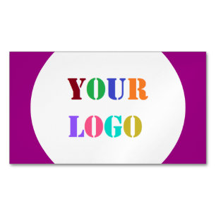 Tarjeta De Visita Magnética Logotipo de la compañía personalizado Magnet para
