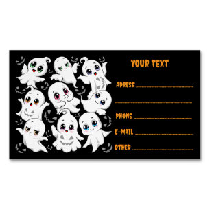 Tarjeta De Visita Magnética Los fantasmas del bebé espantaron el humor de Hall
