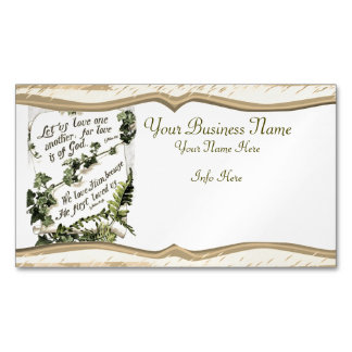 Tarjeta De Visita Magnética Love Is Of God