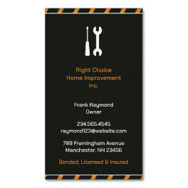 Tarjeta De Visita Magnética Manejador de construcción