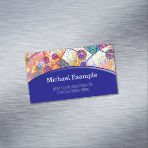 Tarjeta De Visita Magnética Mano dibujada por EDDArt - Dream Scale 1