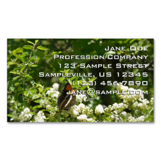 Tarjeta De Visita Magnética Mariposa Hermana de California en Yosemite