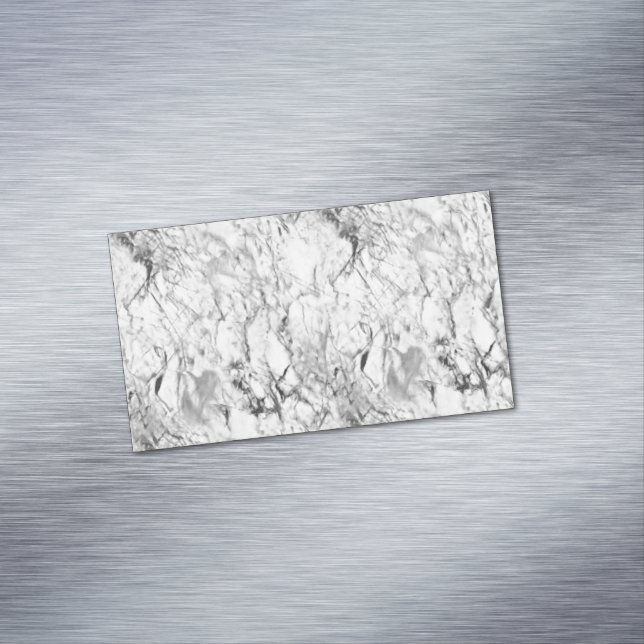 Tarjeta De Visita Magnética Mármol blanco (In Situ)
