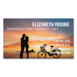 Tarjeta De Visita Magnética Matrimonio Y Terapia Familiar