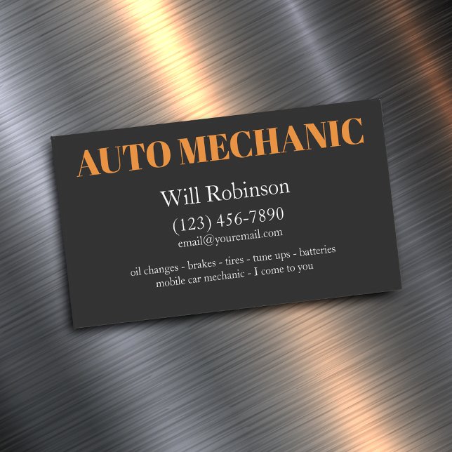 Tarjeta De Visita Magnética Mecánico automático (Subido por el creador)