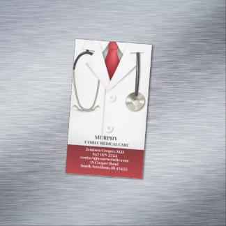Tarjeta De Visita Magnética Médica médico