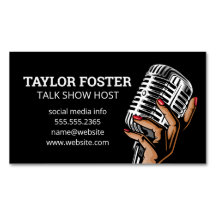 Micrófono de sujeción manual | Cantante | Radio Ho