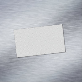 Tarjeta De Visita Magnética Minimal Grey Polka Dot Pattern