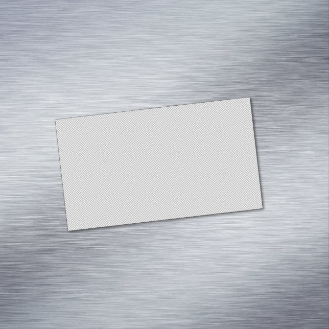 Tarjeta De Visita Magnética Minimal Grey Polka Dot Pattern  (In Situ)