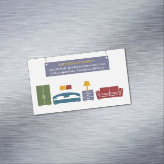 Tarjeta De Visita Magnética Mobiliario