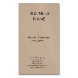 Tarjeta De Visita Magnética Moderno profesional elegante elegante Minimalista