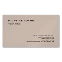 Moderno y sencillo profesional