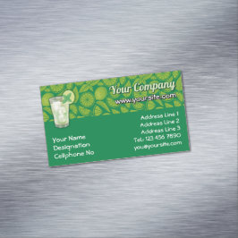 Tarjeta De Visita Magnética Mojito