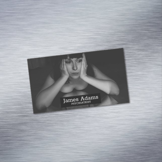 Tarjeta De Visita Magnética Mujer y espejo (In Situ)