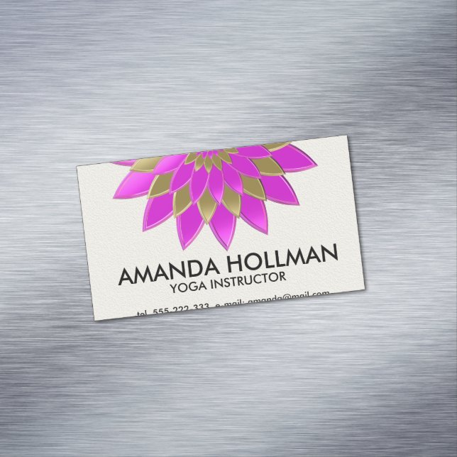 Tarjeta De Visita Magnética Namaste (In Situ)