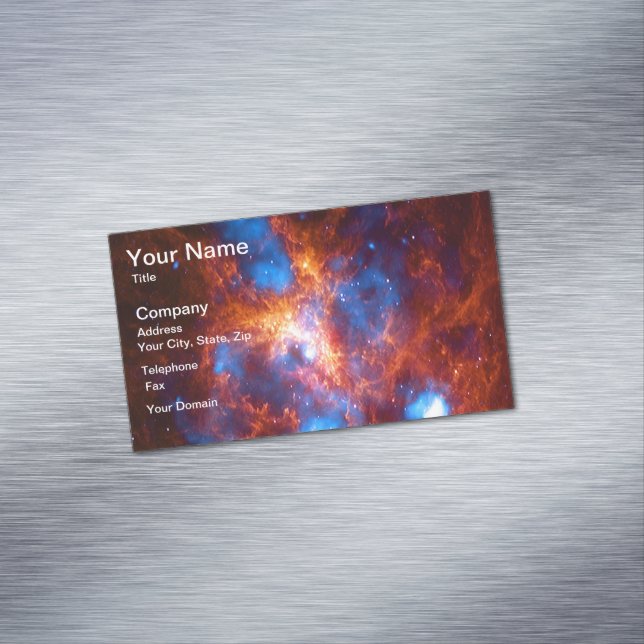 Tarjeta De Visita Magnética Nebulosa Tarántula (In Situ)