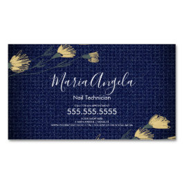 Tarjeta De Visita Magnética Negocio de Salón de Belleza Autobús Informal de De