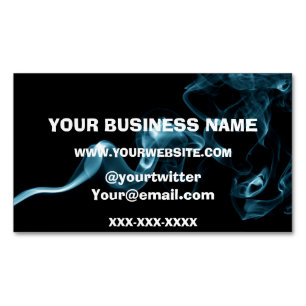 Tarjeta De Visita Magnética Negocio del humo de Vape