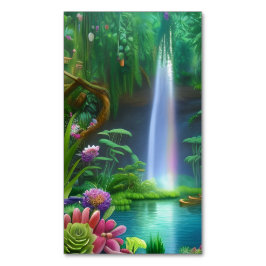 Tarjeta De Visita Magnética Paisaje pulido muy renombrado Full View Accurat